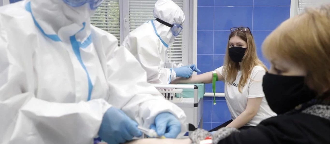 Ρωσία: Περισσότερα από 5.400 νέα κρούσματα του κορωνοϊού το τελευταίο 24ωρο